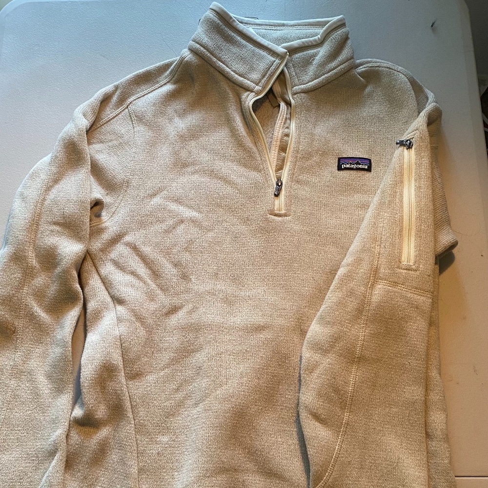 Patagonia Women's Sweater 1/4 Zip Fleece - M